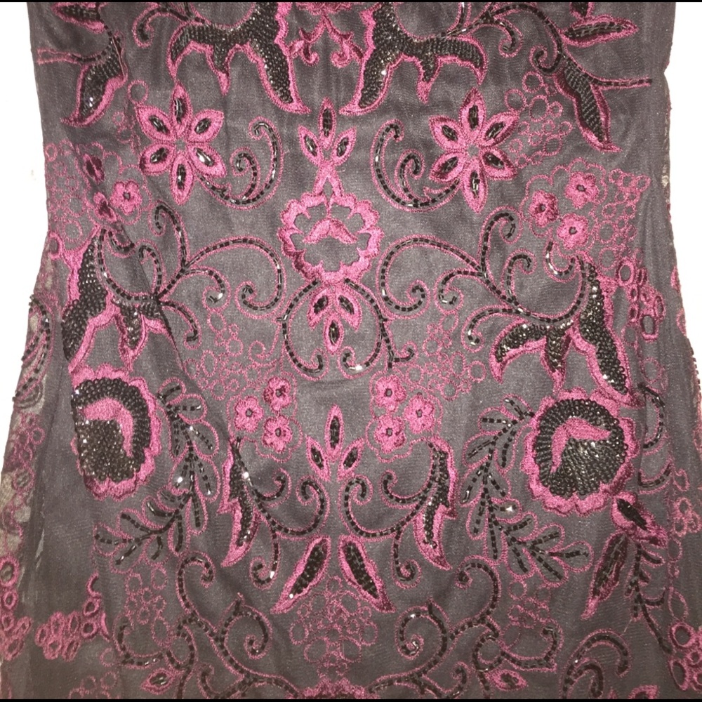 NWT SALE beaded cocktail Aidan Mattox dress